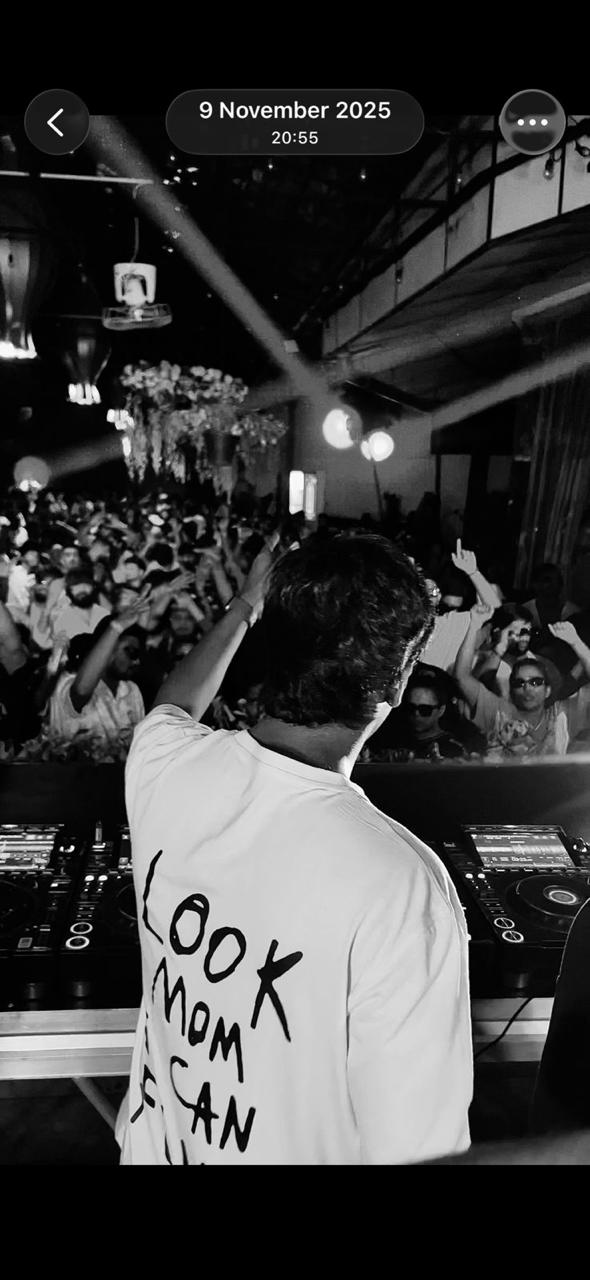 Music producer DJ Lidan headphones studio Colombo